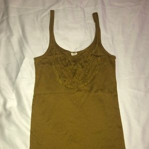 ***SOLD***NWOT J. Crew Olive Green Spaghetti Tank
